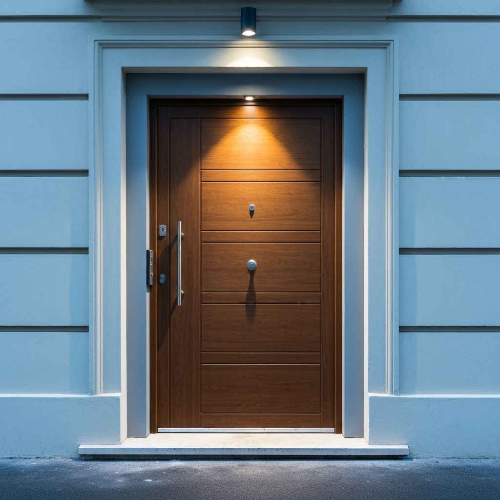 Installation de porte blindée par Franck Serrure